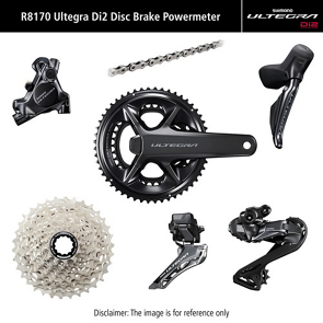 Gruppo Ultegra Di2 R8170P Disc , 165 mm, PM, 52x36T, 11-34