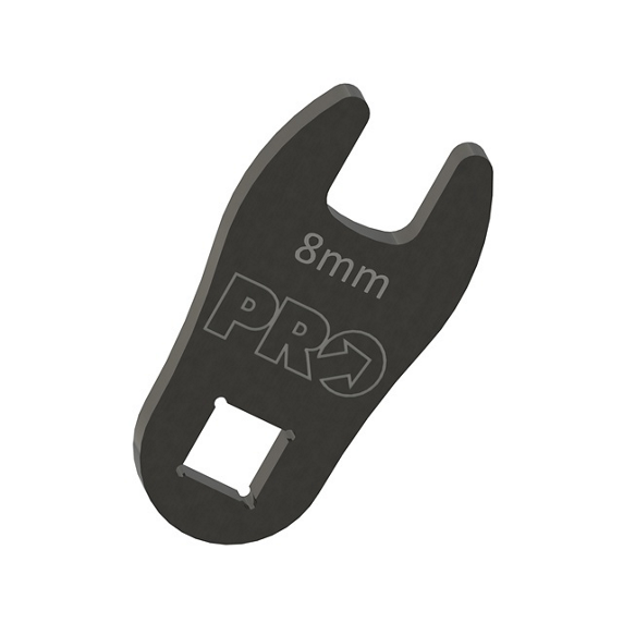 PRO Open End Wrench 8mm / comp w/ 1/4” torque wren