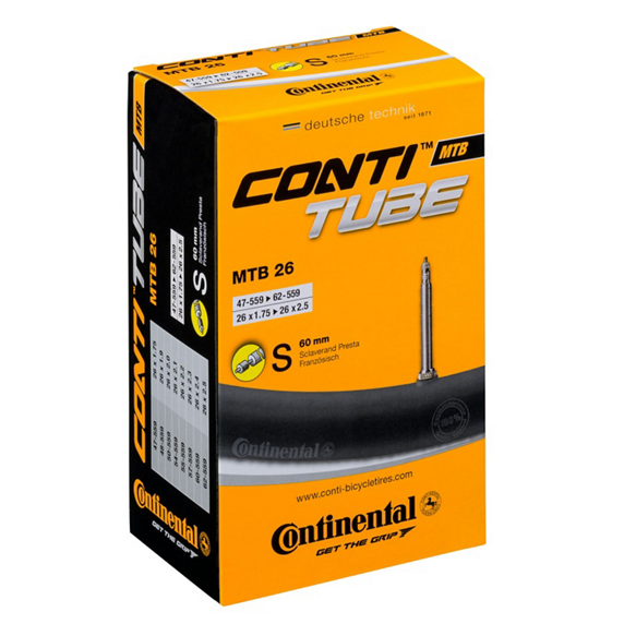 TUBE MTB 26 VALVE PRESTA 60 47/62-559