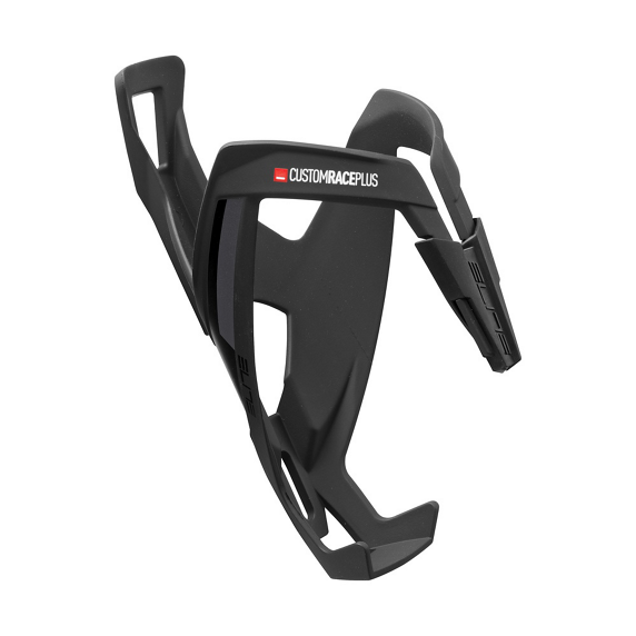Elite Bottle Cage Custom Race+ Plus Skin, Black Soft Touch