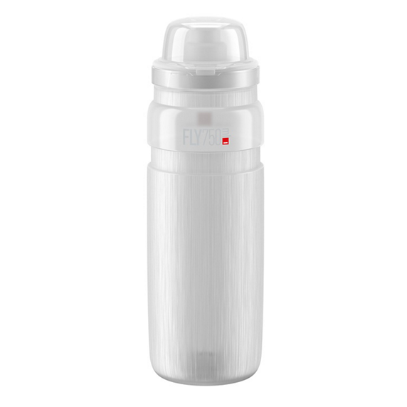Elite Bottle FLY MTB TEX Clear, Grey Logo 750ml