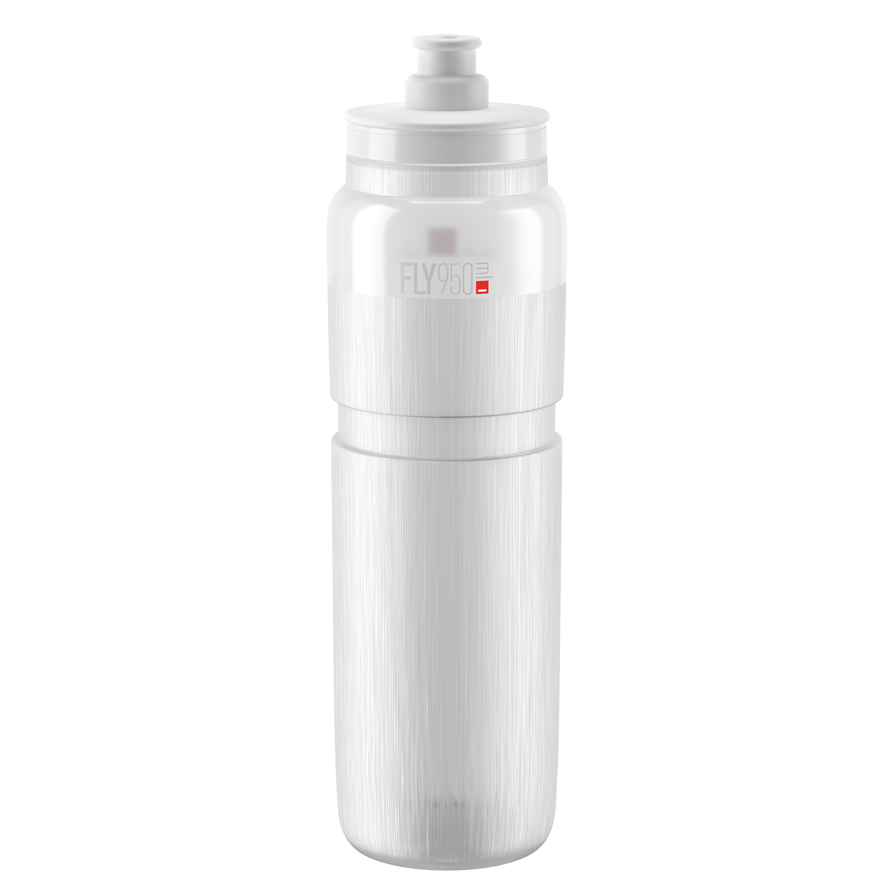 Elite Bottle FLY TEX Clear, Grey Logo 950ml