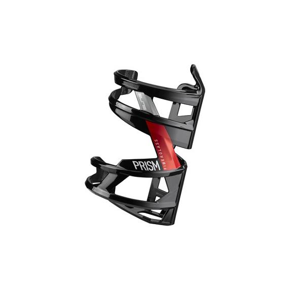Elite Bottle Cage Prism Glossy, Red graphic