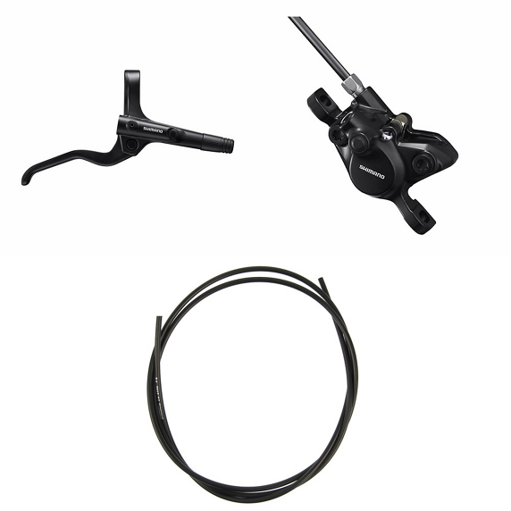 SHIMANO Freno (kit) BRMT201KITMT200 Dx / Post. Resina senza aletta Senza adattatore 1700 (black)