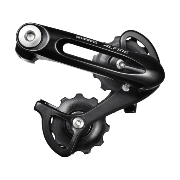 SHIMANO ALFINE Tendicatena CT-S500 Puleggia doppia Nero