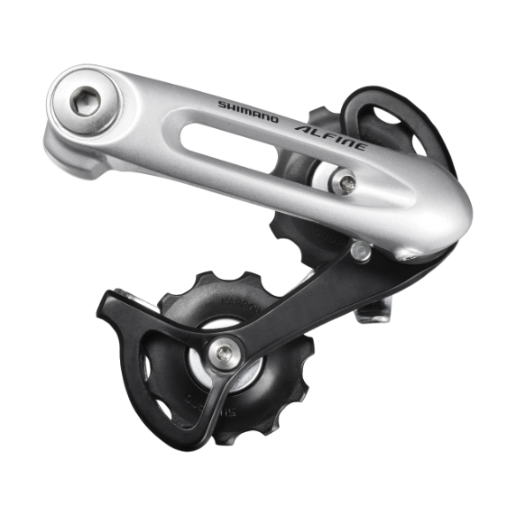 SHIMANO ALFINE Tendicatena CT-S500 Puleggia doppia Argento