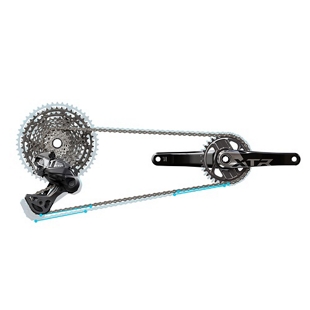 XTR Di2 リアディレーラー ミディアムケージ 12スピード