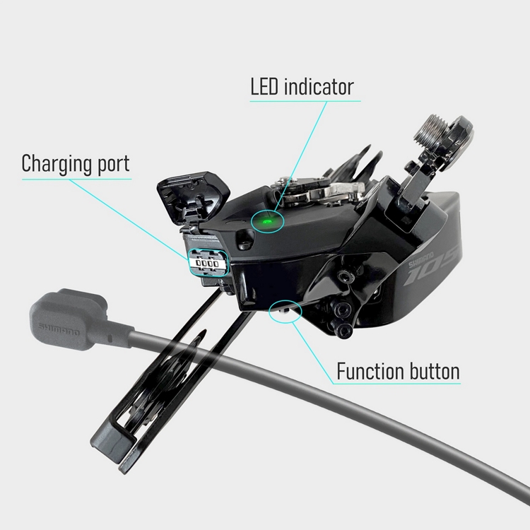 Di2-11-Speed Charger Cable USB Charging Cord For-Shimano 8070 Battery Charger Line Easy To Use-Durable PVC Material