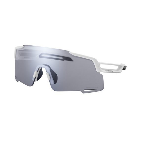 SHIMANO Occhiali CE-EQNX5 EQUINOX Grigio fotocromatico Bianco opaco
