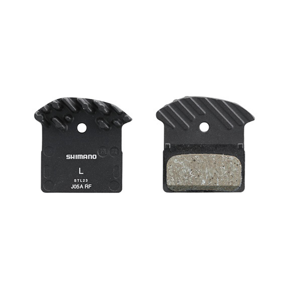 SHIMANO PASTIGLIA FRENI A DISCO BP-J05A-RF RESINA CON ALETTA 1 paio